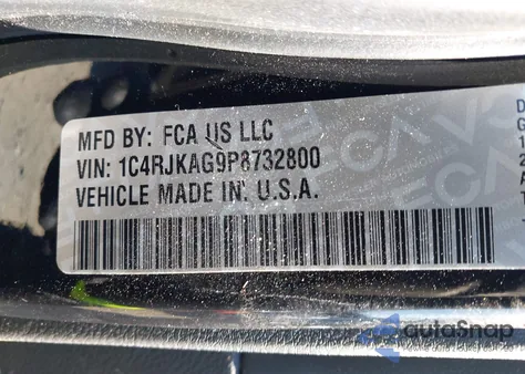 2023 Jeep Grand Cherokee L Laredo 4X4 from USA, damaged, VIN 1C4RJKAG9P8732800